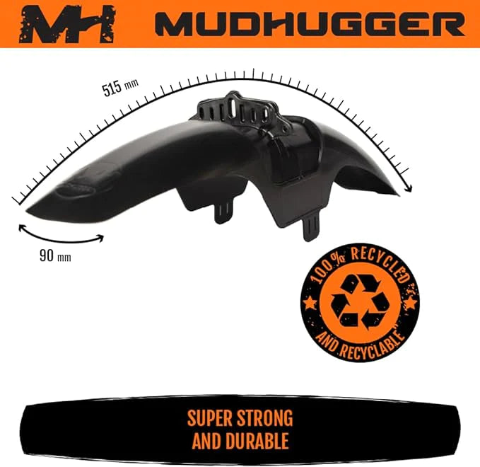 Mudhugger evo front long, Bolt on