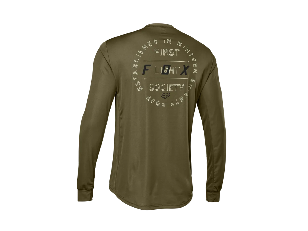 Fox Racing Ranger Font Long Sleeve MTB Jersey