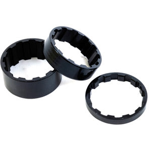 M-Part Splined Alloy Headset Spacers - Pack of 3