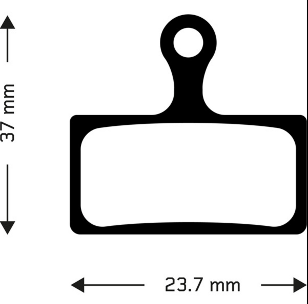 Aztec Shimano XTR/XT/SLX disc brake pads organic