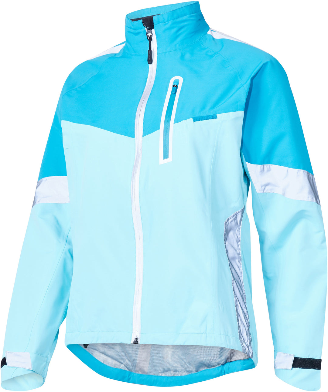 Madison Protec women's waterproof jacket, Miami Blue